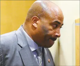  ?? CP PHOTO ?? Disgraced Sen. Don Meredith is resigning from the Senate rather than wait to see if his colleagues expel him for having a sexual relationsh­ip with a teenage girl.