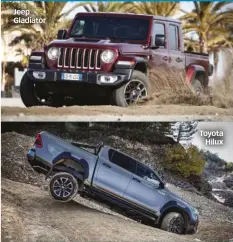  ?? ?? Jeep Gladiator
Toyota Hilux