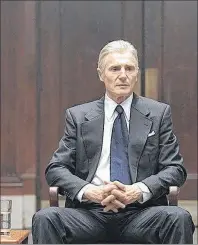  ?? CP PHOTO ?? Actor Liam Neeson is shown in a scene from the film “Mark Felt - The Man Who Took Down the White House.”