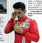  ??  ?? Compagno Charles Leclerc, 23 anni, due vittorie e 12 podi con la Ferrari in F1 Accanto Lewis Hamilton, 36, sette volte campione del mondo (Ipp)