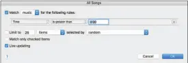  ??  ?? Make a Smart Playlist that can force IOS to download all icloud-synced music.