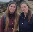  ?? PRIVAT (ARKIV) ?? Søstrene Rebekah (til venstre) og Alison Ryan er fra Irland. Alison studerer i Bergen.
