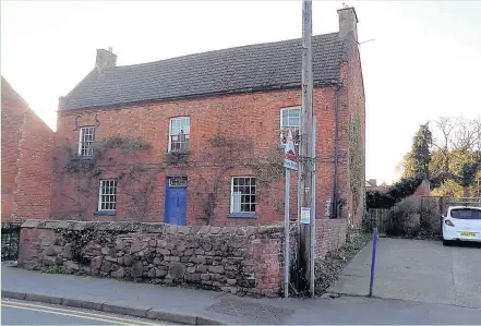  ??  ?? The property in King Street, Sileby.