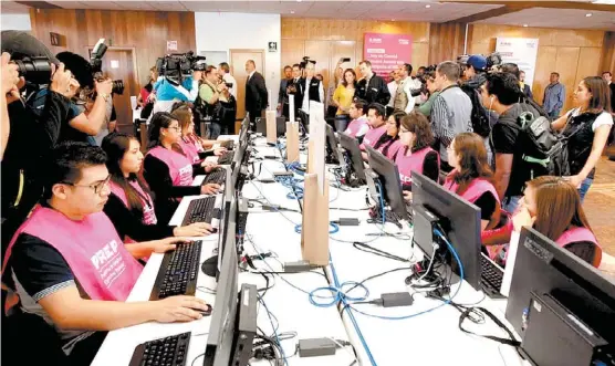  ?? ESPECIAL ?? El consejero Lorenzo Córdova supervisó el tercer y último ejercicio del PREP antes del 1 de julio.