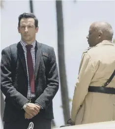  ??  ?? 0 Ralf Little with Don Warrington in Death in Paradise