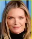  ?? ?? MICHELLE PFEIFFER turns 65 on April 29