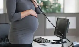  ?? Photograph: Tetra Images/Getty Images/Tetra images RF ?? The Covid-19 has added an extra element of concern for workers seeking to protect their pregnancy on the job.
