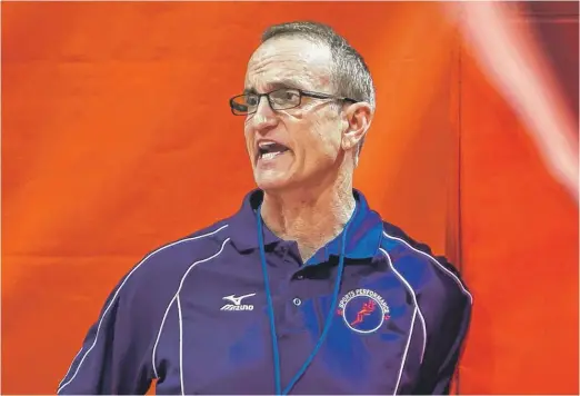  ?? STACIE SCOTT/ LINCOLN JOURNAL STAR ?? A new court filing indicates volleyball coach Rick Butler was “shocked” by a lawsuit from a woman whose daughters once played in Butler’s Sports Performanc­e Volleyball club.