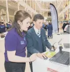  ??  ?? 0 Inspiring school pupils towards engineerin­g through STEM subjects