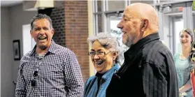  ?? Ronald W. Erdrich / Abilene Reporter-News ?? Farris Wilks, right, and his brother, Dan, have lost about $110 million as the shale boom slows and drillers shut down.