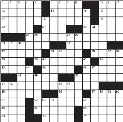 L.A. TIMES CROSSWORD | The Niagara Falls Review | PressReade­r