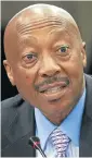  ??  ?? Tom Moyane