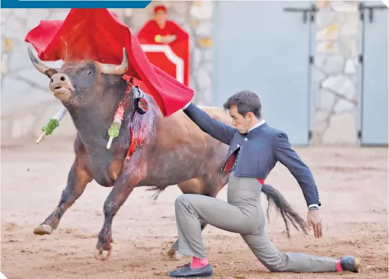  ?? / FOTO: CORTESÍA ARTURO MACÍAS ?? Arturo recordará su época de novillero este fin de semana.