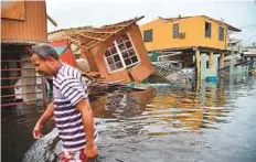  ?? AP ?? Hurricane Maria, which hit Puerto Rico in September 2017, may have killed more than 4,600 people, researcher­s say.