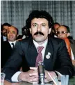  ??  ?? Saleh at the 1987 Arab League summit in Amman