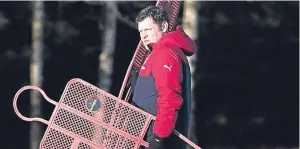  ?? Picture: SNS. ?? Rangers interim boss Graeme Murty isn’t getting carried away with his side’s recent good run of form.