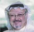  ?? AP, GETTY IMAGES ?? Saudi Crown Prince Mohammed bin Salman, left, has been given a rare rebuke by the United States over the murder of journalist Jamal Khashoggi, right, but has avoided any direct punishment.