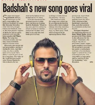 Badshah's 'O.N.E.' for fans