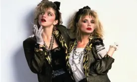  ?? ?? ‘It might have been difficult for Rosanna’ … Madonna and Rosanna Arquette; the singer required security after appearing on the cover of Rolling Stone. Photograph: Aquarius/Orion Pictures/Allstar