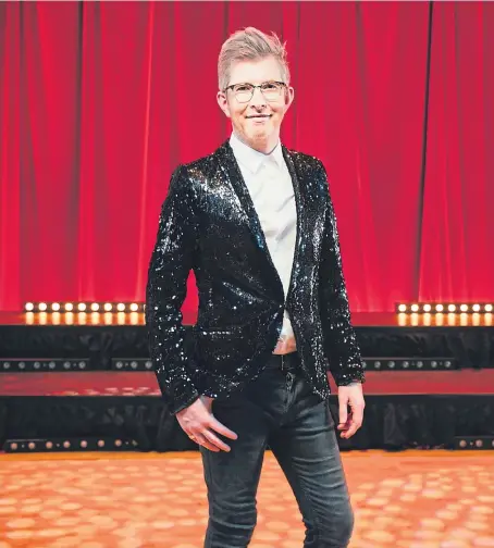  ??  ?? Gareth Malone will be making his first visit to Dundee when he takes to the Caird Hall stage with special guests.