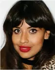  ??  ?? Disgust: Jameela Jamil