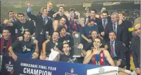  ?? FOTO: P. MORATA ?? El Barça, con Pesic de técnico, acabó con su gafe en 2003