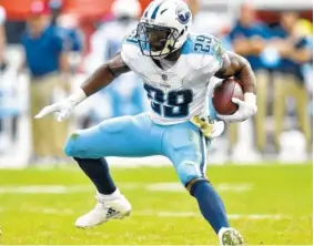  ?? ASSOCIATED PRESS FILE PHOTO ?? Running back DeMarco Murray announced his retirement on Friday. Murray was released by the Tennessee Titans four months ago.