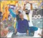  ?? ANI ?? AAP convener Arvind Kejriwal during a rally in Gujarat.