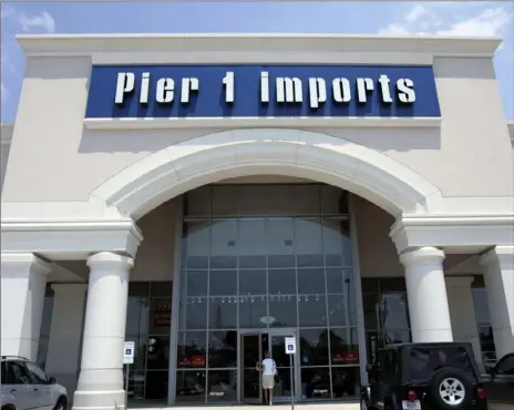  ?? Donna McWilliam/ Associated Press ?? This June 15, 2005, photo shows a Pier 1 Imports store in Dallas. Pier 1 Imports is among several retailers liquidatin­g their stores.