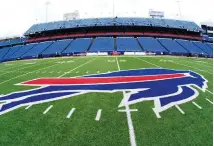  ?? GENE J. PUSKAR / ASSOCIATED PRESS ?? The Buffalo Bills wild-card playoff game against the Pittsburgh Steelers that was scheduled for Sunday was moved to Monday amid a forecast for dangerous winter weather, New York Gov. Kathy Hochul announced Saturday.