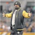  ?? JASON BRIDGE, USA TODAY SPORTS ?? Steelers coach Mike Tomlin, above, says Antonio Brown acted foolishly.