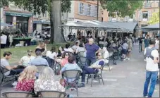  ??  ?? Ici, la place Saint-Georges à Toulouse, ce mardi.