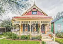  ?? Shoot2Sell ?? This Queen Anne style home in Old Sixth Ward Historic District was built in 1883.