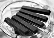  ??  ?? Nestle has been quick to adopt the first new chocolate color in eight decades, which was introduced by Barry Callebaut.