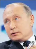  ??  ?? Vladimir Putin