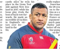  ??  ?? In the running: Mako Vunipola could start against Argentina on Saturday