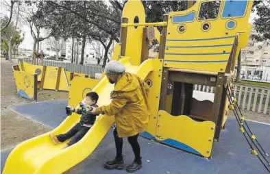  ?? MANOLO NEBOT ?? Imagen de archivo de los juegos infantiles del parque de La Panderola del Grau.