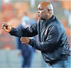  ?? EPA ?? PITSO Mosimane will face off against former employers Sundowns for the first time on Saturday. | KHALED ELFIQI