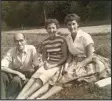  ??  ?? First love: Judith and her parents at Chester Zoo