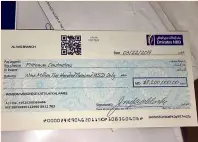  ?? ?? As part of the con, Fred Ritterman sent Samantha* a fake work visa, a photo of a US$9.2 million cheque and a $50,000 overstay fine.