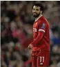  ??  ?? MOHAMED SALAH: ‘Write it or say it’