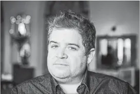 ?? KENDRICK BRINSON NYT ?? Comedian Patton Oswalt recruited an investigat­ive journalist to continue the work of his late wife, and the result, “I’ll Be Gone in the Dark,” is due out soon.