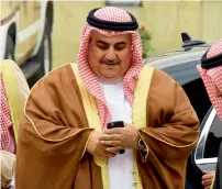  ?? AFP ?? The hacking of Bahrain Foreign Minister Khalid bin Ahmed ’s Twitter account has been blamed on a ‘terrorist party’. —