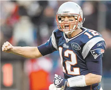  ??  ?? ● Tom Brady entrega buenas cuentas cuando enfrenta a Kansas City