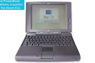  ??  ?? The Powerbook 5300cs, a symbol of the Doom Era