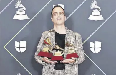  ?? ?? El productor Alizzz ganó tres Grammy por el disco ‘El madrileño’, de C. Tangana