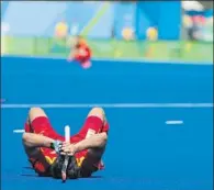  ?? FOTO: EFE ?? El hockey masculino también quedó fuera de semifinale­s