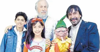  ?? FOTO CORTESÍA TELEVISA. ?? Una de las telenovela­s que grabó junto con el actor sinaloense Miguel Martínez, “Alegrijes y Rebujos”.