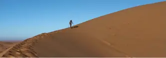  ?? ?? “Trekking in the Jebel Sahro, Morocco, in late December” Photo: MIchael Henley