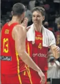  ??  ?? Pau Gasol y su hermano Marc.